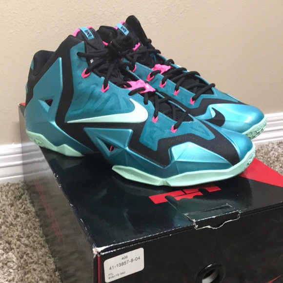 Nike Other - BRAND NEW Nike Lebron 11 South Beach
